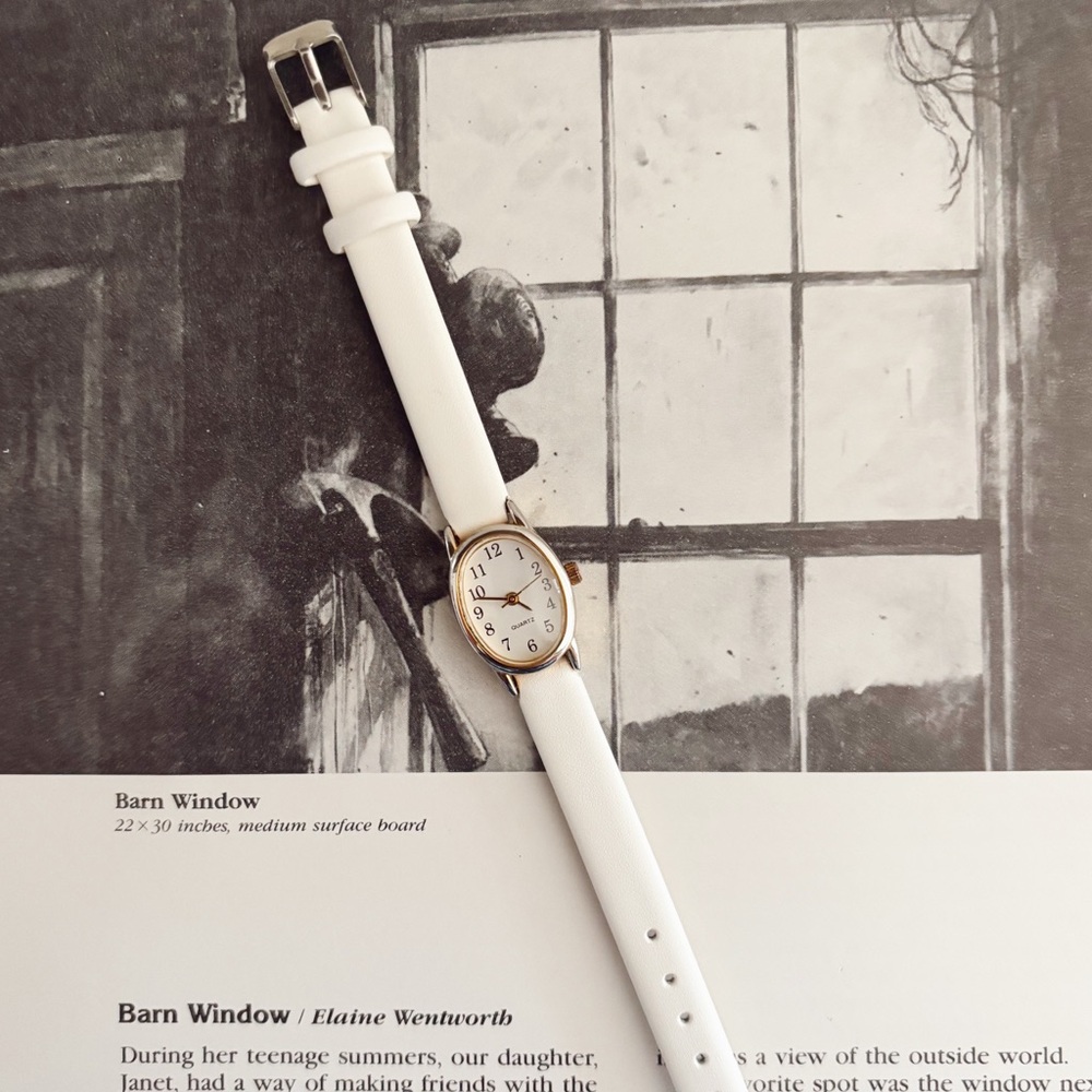 VTG 1990’s Leather Watch - Picture 1 of 9